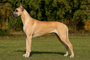 Great Dane — Fawn coat