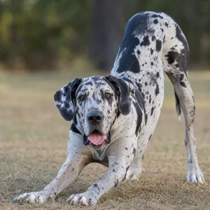 Great Dane — playful