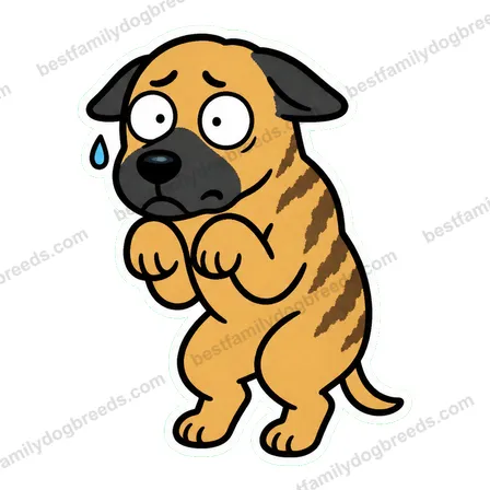 Great Dane scared dog meme sticker preview