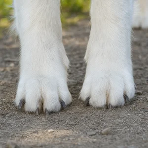 Great Pyrenees — paws