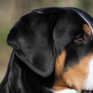 Greater Swiss Mountain Dog — ears