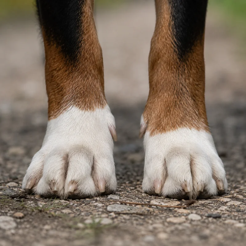 Greater Swiss Mountain Dog — paws