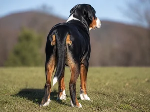 Greater Swiss Mountain Dog — rear
