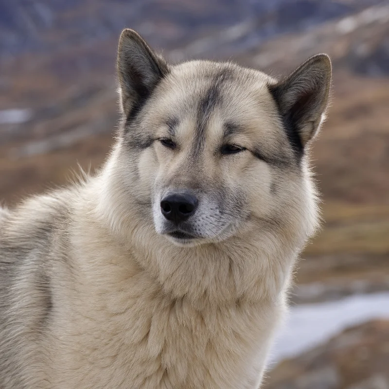Greenland Dog — relaxed