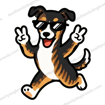 Greyhound cool dog meme sticker