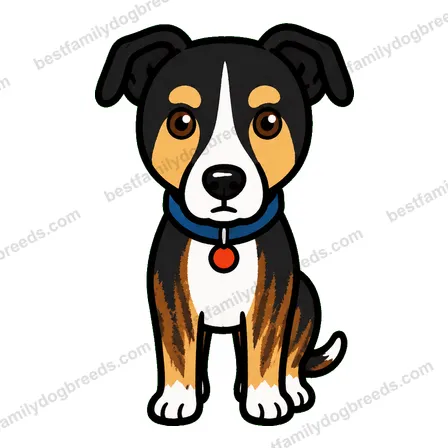 Greyhound dog staring meme sticker