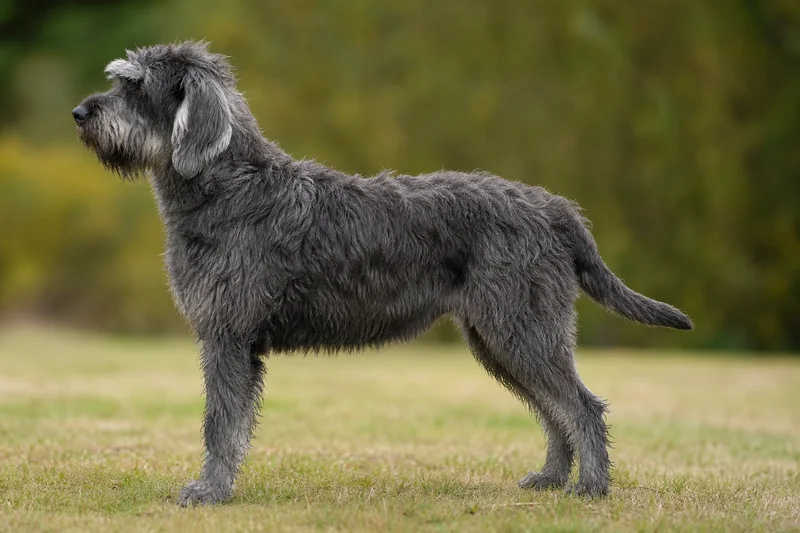 Griffon Nivernais — charcoal coat