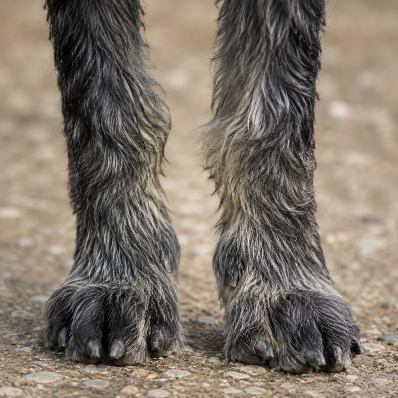 Griffon Nivernais — paws
