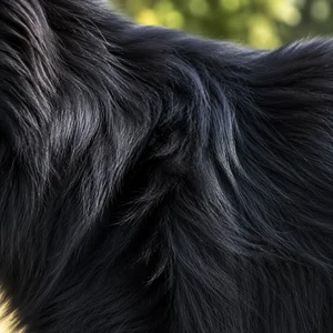 Groenendael — coat texture
