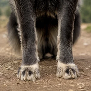 Hellenic Shepherd Dog — paws