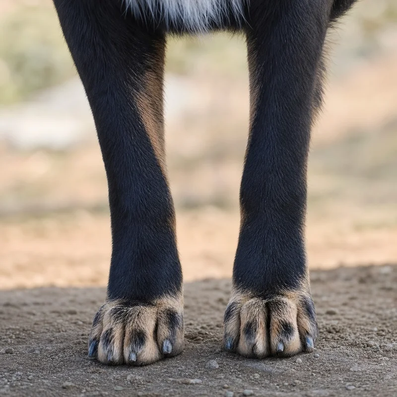 Himalayan Sheepdog — paws