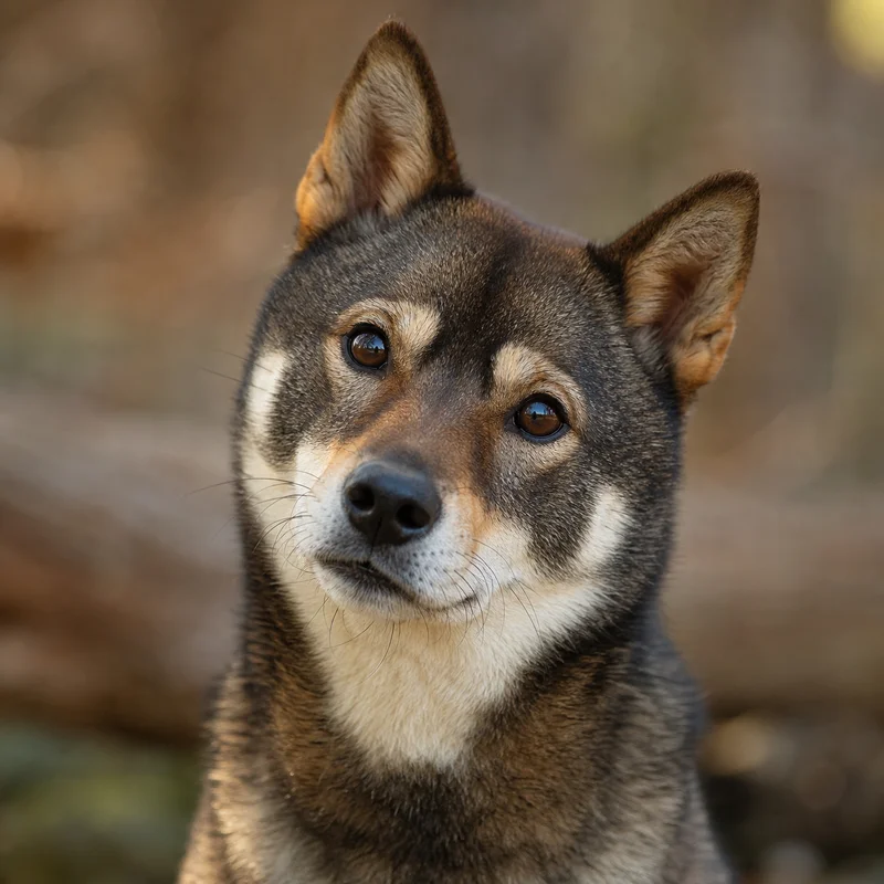 Hokkaido Dog — alert