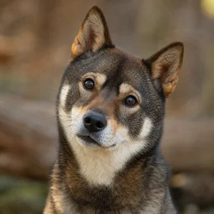 Hokkaido Dog — alert
