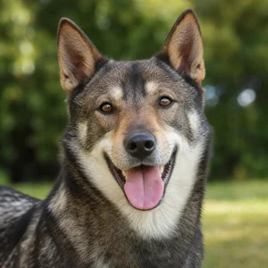 Hokkaido Dog — happy