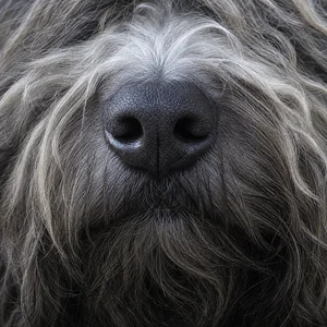 Hungarian Puli — nose
