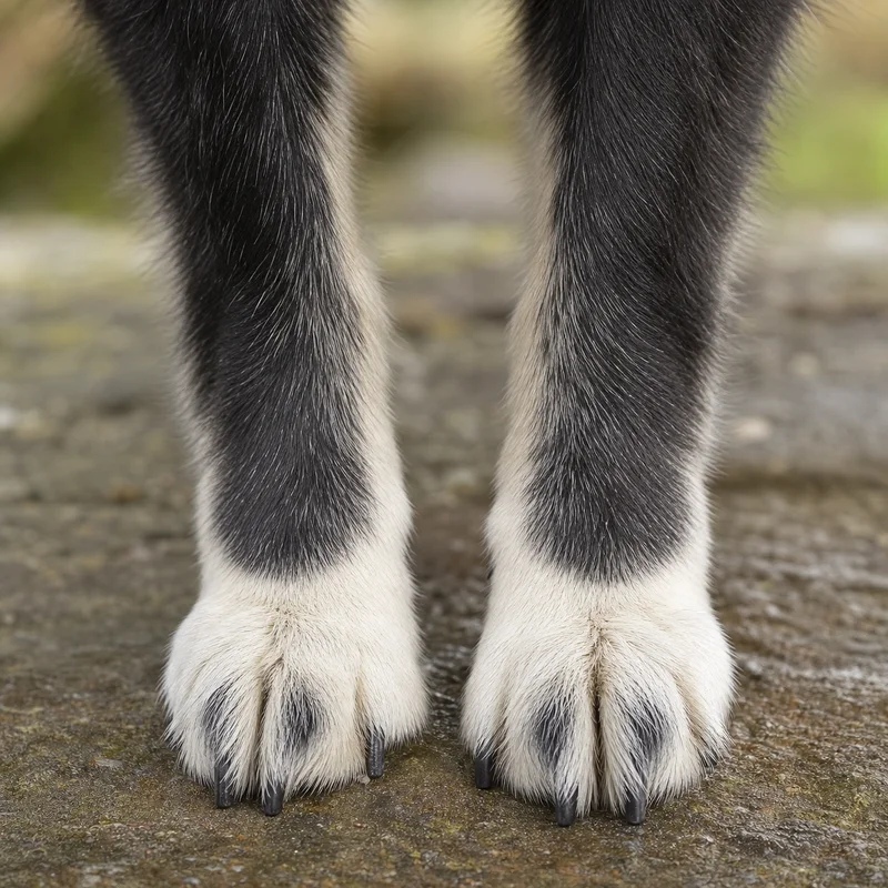 Icelandic Sheepdog — paws
