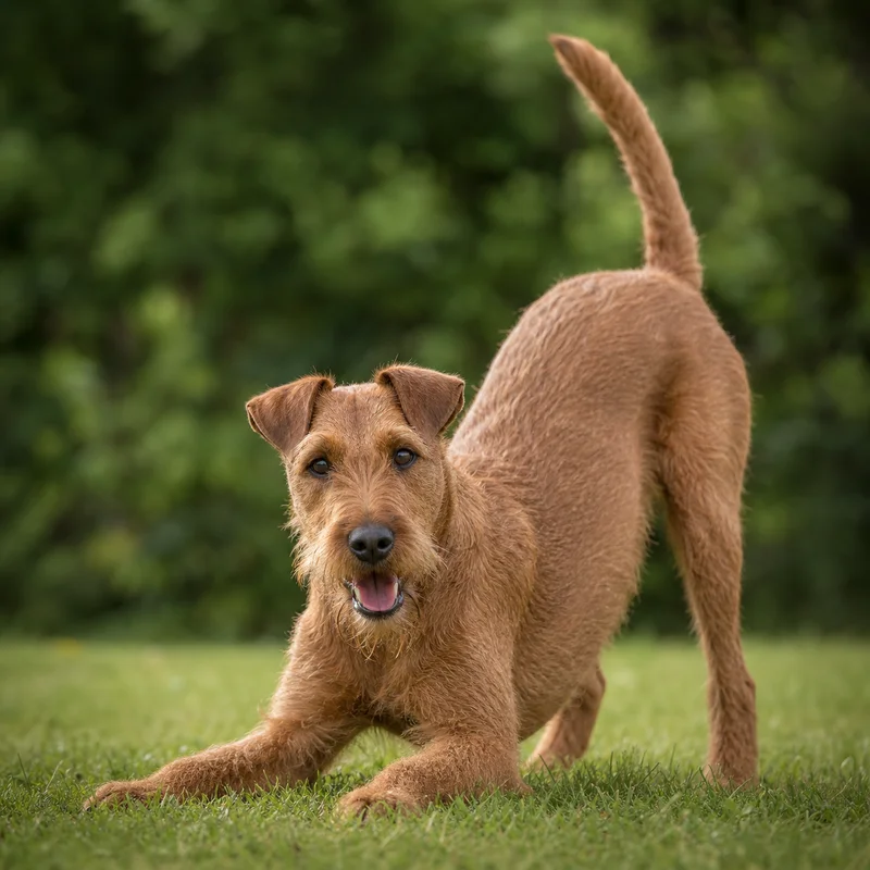 Irish Terrier — playful