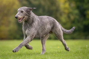 Irish Wolfhound — running