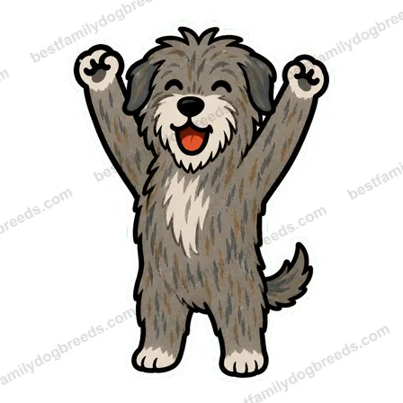 Irish Wolfhound sticker 2