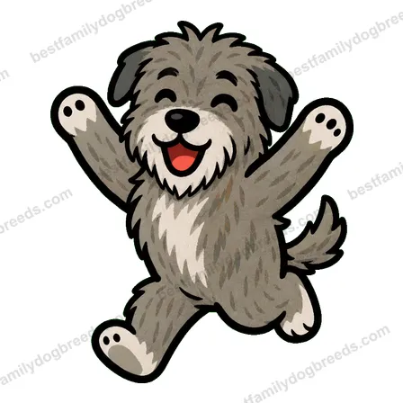 Irish Wolfhound dog meme sticker preview