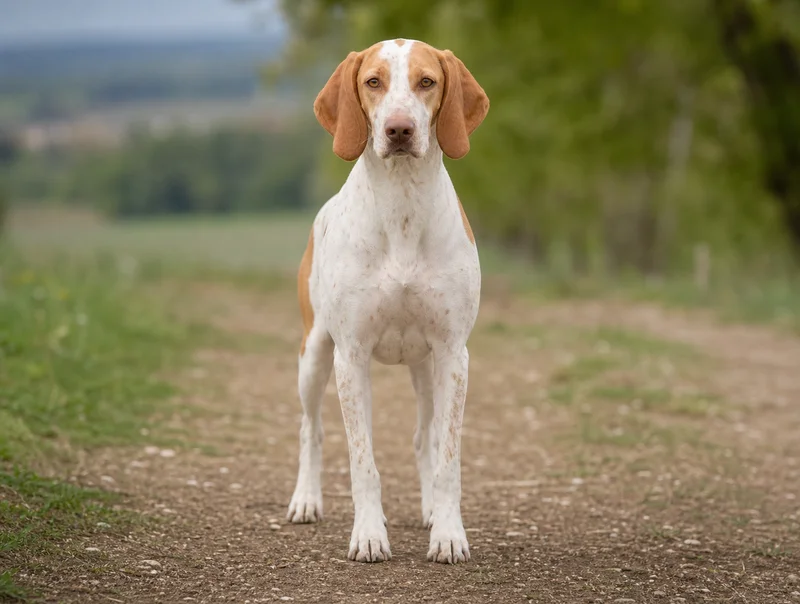 Istrian Shorthaired Hound — front
