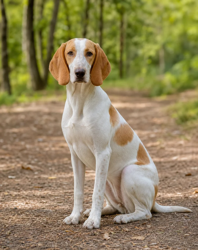 Istrian Shorthaired Hound — sitting
