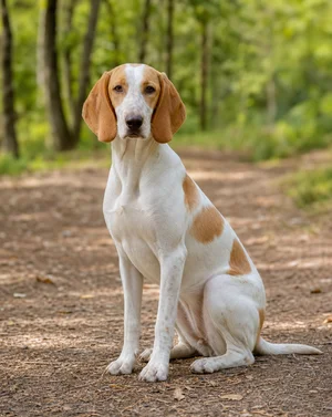 Istrian Shorthaired Hound — sitting