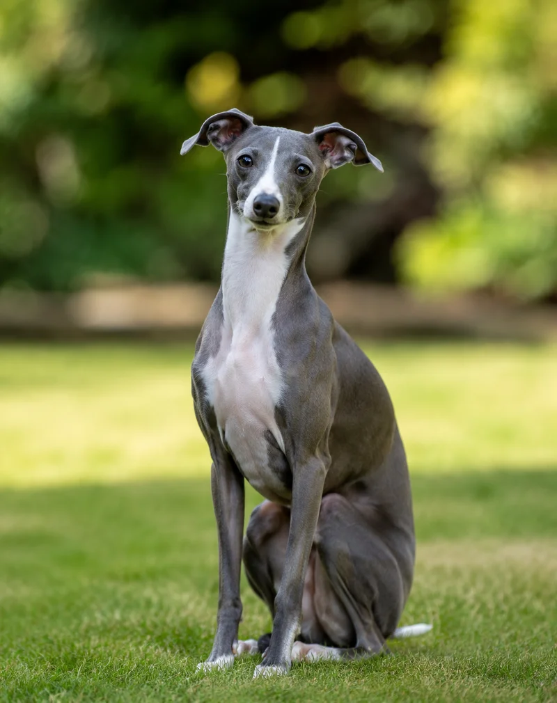 Italian Greyhound — sitting