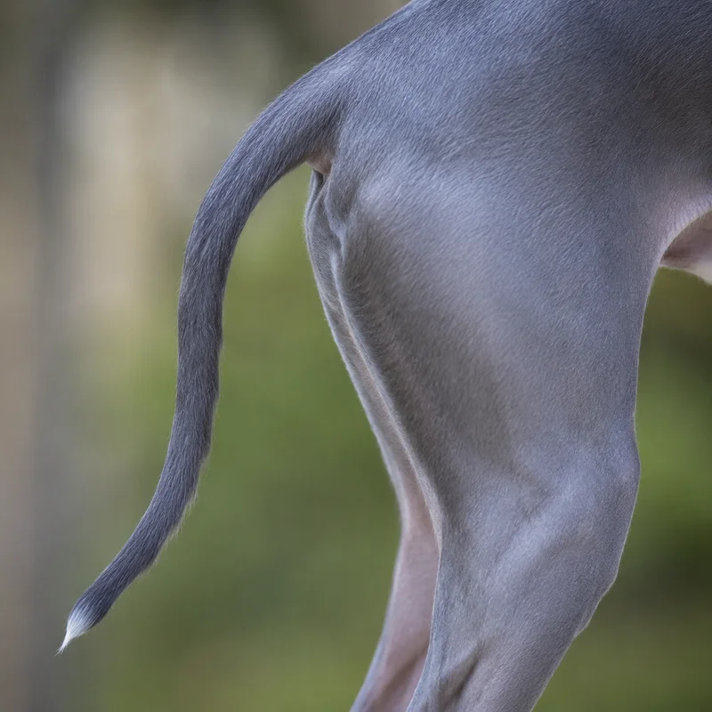 Italian Greyhound — tail