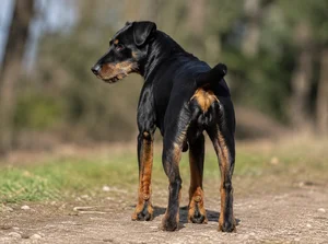 Jagdterrier — rear