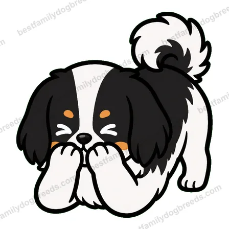 Japanese Chin cute dog meme sticker