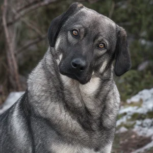 Karst Shepherd Dog — alert
