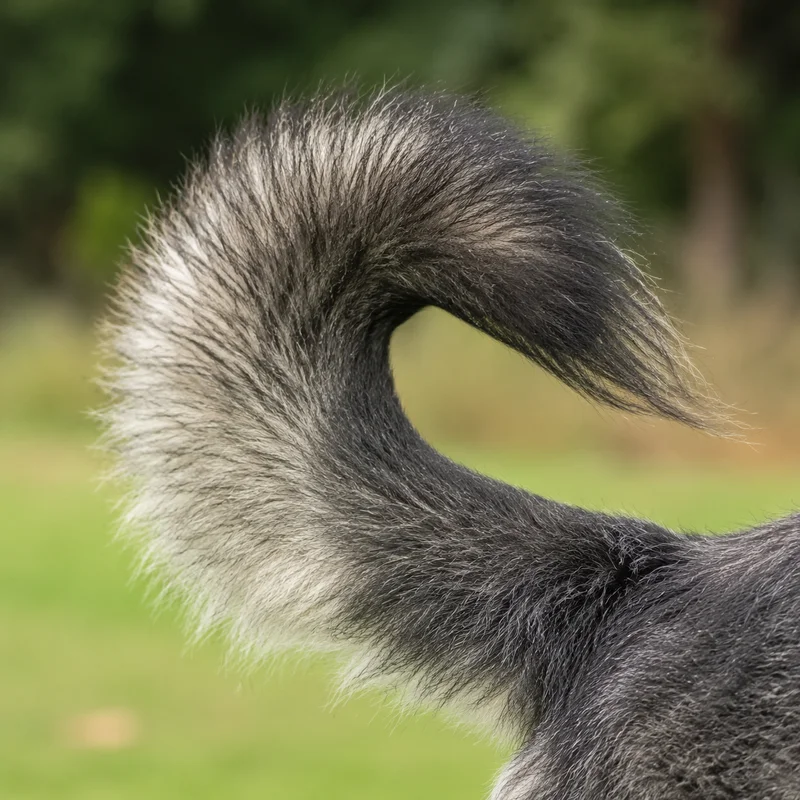 Karst Shepherd Dog — tail