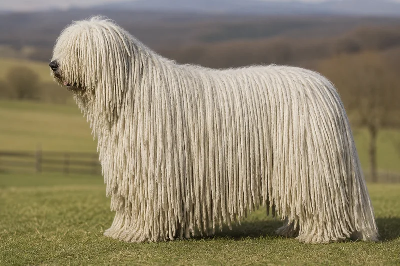 Komondor — White coat