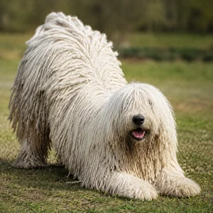Komondor — playful