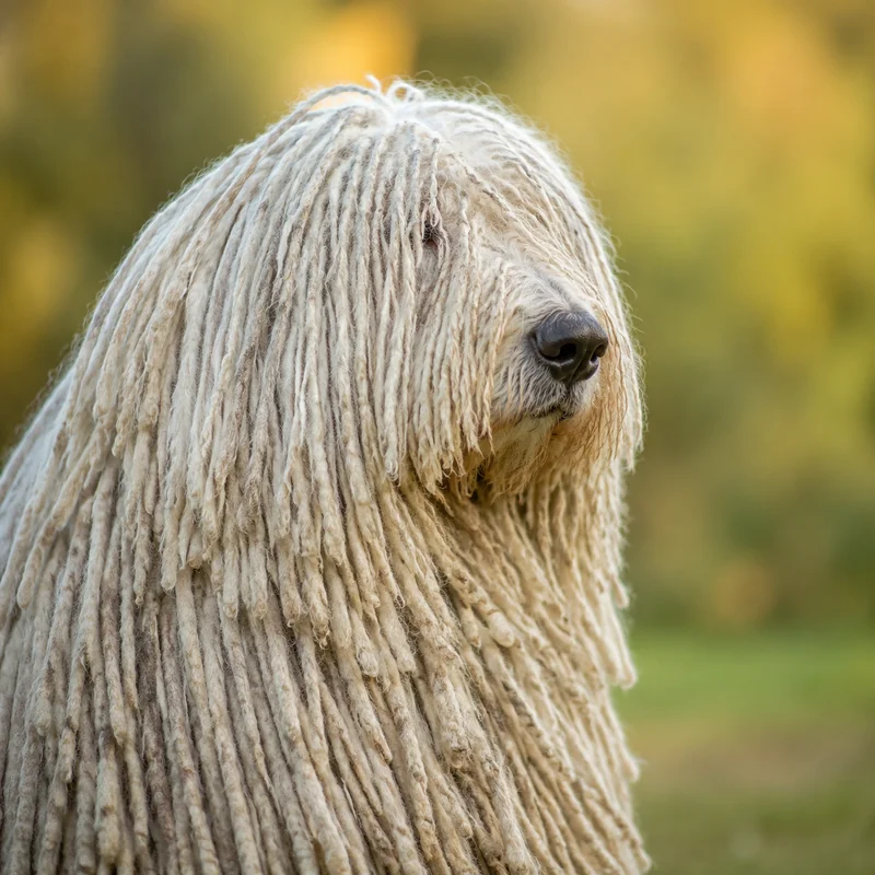 Komondor — relaxed