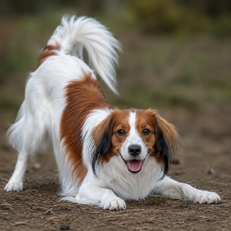 Kooikerhondje — playful