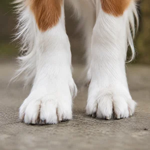Kooikerhondje — paws