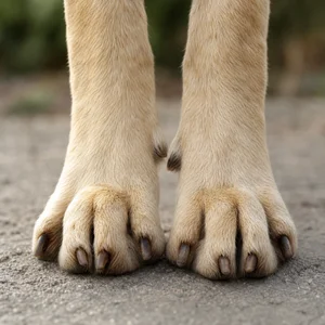 Labradinger — paws