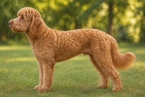 Labradoodle — Caramel coat