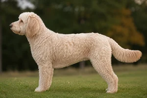 Labradoodle — Cream coat