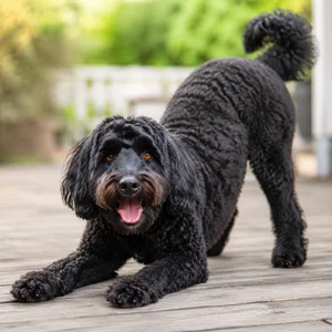 Labradoodle — playful