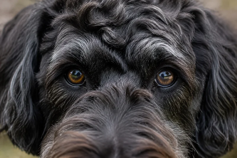 Labradoodle — eyes