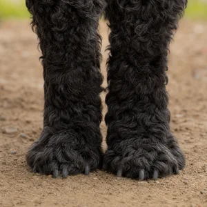 Labradoodle — paws