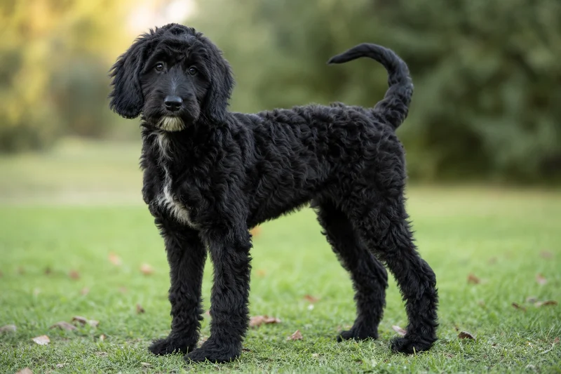 Labradoodle — puppy (~4 mo)