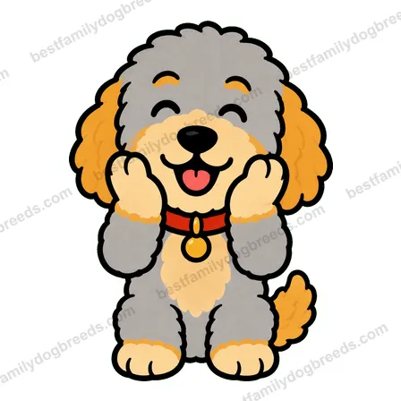 Labradoodle dog meme sticker preview