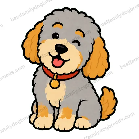 Labradoodle sticker 3