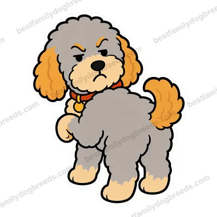 Labradoodle dog meme sticker preview