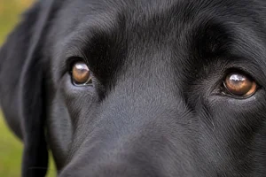 Labrador Retriever — eyes
