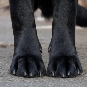 Labrador Retriever — paws